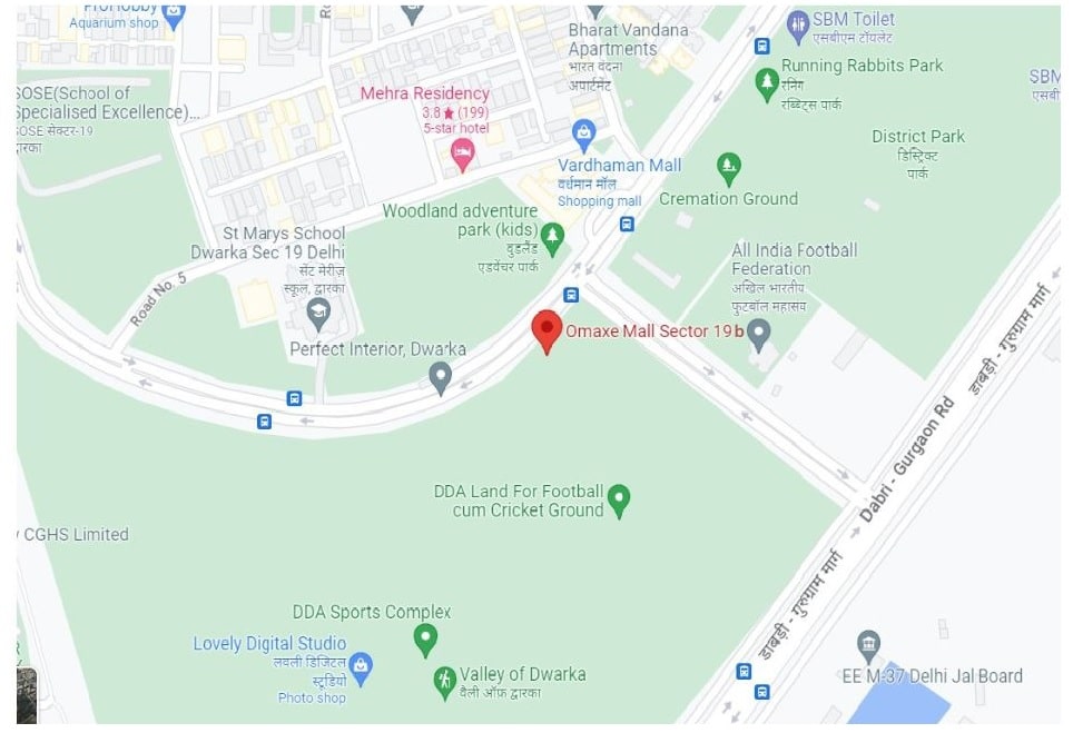Location Advantages of Omaxe Dwarka